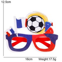 축구고글축구 안경 2022 테마 사진 소품 경쟁 분위기 생일 베이비 샤워 파티 장식 용품, 02 1pc M0610