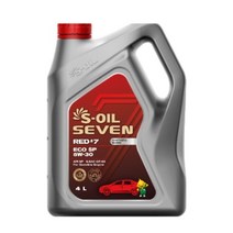 에스오일 세븐레드 에코 7 ECO SP 5W-30 4L 가솔린 엔진오일