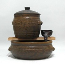 우리도예 여주도자기 전통재유콩나물시루(3~5인용) 바가지 재질/ 프라스틱