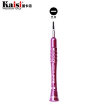 Kaisi 2.0 슬롯 마그네틱 정밀 스크루드라이버 아이폰 호환 휴대폰 PC 수리 도구 S2, [01] 2.0mm