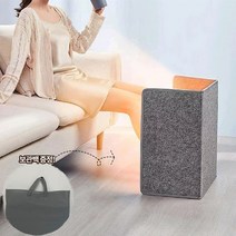 겨울 동계 실내 야외 이동식 휴대용 발열 미니 차박 캠핑 용 저전력 발 소형 전기 히터 난로 패드 난방 기