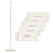 살림상회 밀대걸레 + 대형 60gsm 물걸레 청소포 30매 5팩 150매