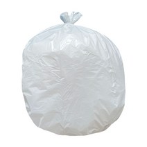 해피데이 분리수거 배접 쓰레기봉투 백색 두께0.02mm, 2팩, 100L