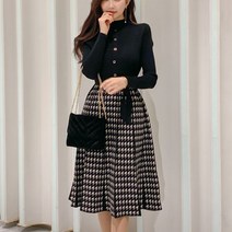 리더스타 당일발송 여성원피스 기본핏 원피스 니트원피스 긴팔원피스 롱원피스 미디원피스