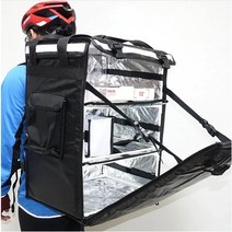 백팩 배달가방 배달의민족 이츠 전용 킥보드 자전거 배달가방 보온 보냉우수 단열폼박스, 백팩 배달가방(42리터)