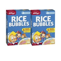 켈로그 라이스 버블 시리얼 250g Kelloggs Rice Bubbles Cereal, 2팩