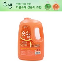 순샘 구연산 자몽 주방세제 3L 용기 1개 과일세정제 야채과일세정제 야채세제