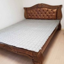 한이 순면선염 돌침대패드, 그레이