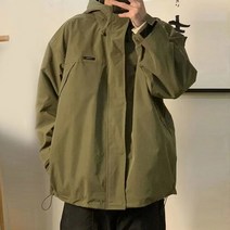 상준 오버핏 숏 야상 점퍼