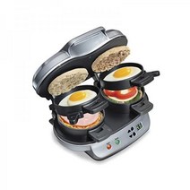 해밀턴비치 2구 샌드위치 메이커 토스트 파니니 그릴, A
