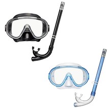 투사 리드투어 스노클링 세트 스노쿨링 마스크 베이직 세트 RC9102 보급형, 1.BKBK