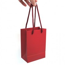 미니 종이 가방 쥬얼리 화장품 보석 선물 쇼핑백 레드, 상세페이지 참조