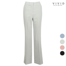 [비비드 시크릿가너] [VIVID SG]VIVID 여성 여름 스판 부츠컷 정장 팬츠