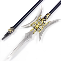 청룡 언월도 장군도 방천화극 여포무기 삼국지창, B