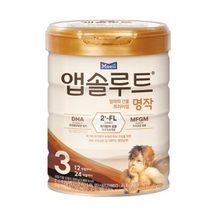 앱솔루트 엄마의 선물 프리미엄 명작3단계 800gx6캔