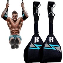 RIMSports 풀업 바 코어 운동 헬스 기구 복근 스트랩, Turquoise