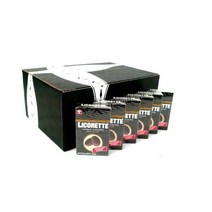 Black Tie Mercantile 리코레트 무설탕 감초 맛 알약 BlackTie 상자에 담긴 088온스 패킷 12개 팩, 감초_0.88온스(6개들이 팩)