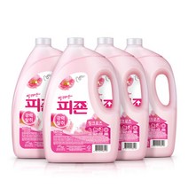 섬유유연제 피죤 3100ml 4개 핑크
