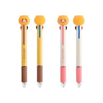 카카오프렌즈 춘식이 피규어 멀티 4색 볼펜 랜덤 1개