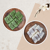 [가의미] 앙금절편 백미1kg + 쑥1kg 굳지않는떡, 쑥1kg+1kg