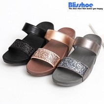 블리슈 몰디브 슬리퍼 4cm 통굽슬리퍼 스톤슬리퍼