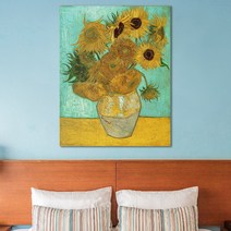 대성액자 아크릴 인테리어 해바라기 사과 명화액자, 30.고흐 해바라기1