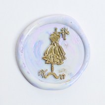 만년도장 크리에이티브 재봉틀 특수 모양의 왁스 인감 스탬프 백합 꽃 스풀 불 래커 머리 결혼식 인사말 카, 08 Typr-9