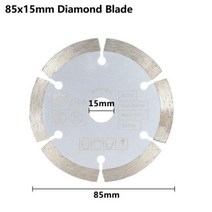 톱날 XCAN 85mm Dremel 전동 공구 용 미니 커팅 디스크 목재 원형, 1pc+85x15mm Diamond