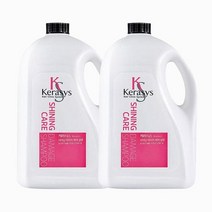 케라시스 샤이닝 데미지 케어 샴푸 4L 대용량 2개