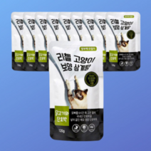 리첼 고양이 보양삼계탕 닭고기와단호박 습식사료, 120g, 10개