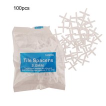 건설 도구 실노 천을 마 상자 홀더100pcs 2mm 장식 도구 세라믹 타일러 스페이서 크로스 플라스틱 타일 배관공 재사용 가능한 레벨링 시스템 건설 재활용 가능, 한개옵션0