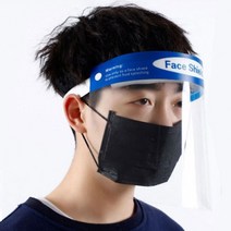 [병원 마스크 투명 실드 페이스쉴드 가리개] 얼굴 페이스 가림막 안면보호 위생, 상세페이지 참조, 상세페이지 참조