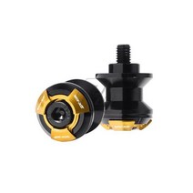 바이크 부품 오토바이 악세사리 스풀 슬라이더 스탠드 나사 케이스 가와사키 ZX-10R ZX10R 2016-2021 Up, 골드