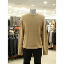 킨록 20 F W 베이지 알파카 혼방 라운드 니트 JAW68L099