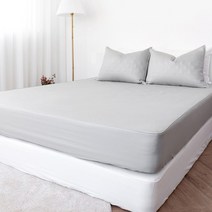 [아름드리홈] 순면 40수 홑겹 매트커버 맞춤제작