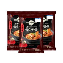 CJ제일제당 고메 중화짬뽕 652g 3개, 고메 중화짬뽕 3개, 652g x 3개