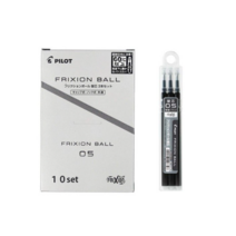 프릭션 노크볼펜용 리필심 0.5mm 3p, 블랙, 3개