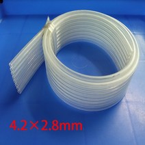 대형 잉크젯 솔벤트 워터 프린터 파이프 호스 용 5M 8 라인 가지 투명 튜브 3*2mm 4*3mm 4.2*2.8mm, 03 4.2 times 2.8mm