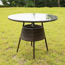 라트 스네이크 야외용 라탄테이블