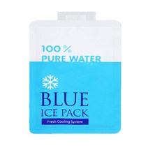 (대한) 친환경 얼음팩 냉매제 물아이스팩 반제품 100매, 워터 반제 (미니 10X15), 100개(1박스)