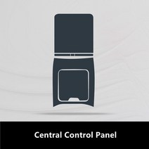 메르세데스-벤츠 Classe S 2021 W223 자동차 인테리어 센터 콘솔 투명 TPU 보호 필름 안티 스크래치 수리 필름, 하나, CentralControl
