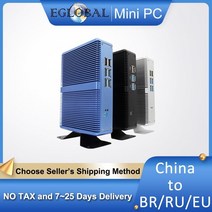 인텔 휴대용 미니PC 포켓컴퓨터 게이밍 소형 팬리스 베어본 미니, i3-7100u 7167u ddr4, 8g 램 128g ssd 와이파이