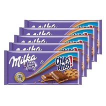 밀카 초코칩 초콜릿 칩스 아호이 100g x 5팩 쿠키 비스킷 Milka Chocolate Chips Ahoy