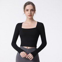 Zeresi 여성 롱 슬리브 필라테스 요가 운동복