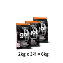 고솔루션 LID 레시피 스몰브리드 강아지 사료 연어 3p, 생선, 6kg, 1개