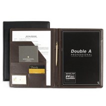 대기업 공무원 오피스 서류 A4 가죽메모패드 BUSINESS, 상세설명 참조, 블랙