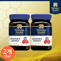 [마누카헬스] 마누카꿀 MGO573+ 500g 2병, 1세트