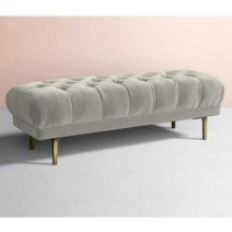 붙박이 대기 의자 평상형 등받이없는 쇼파 소파 매장, 60x40x40 라이트 그레이