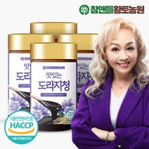 참앤들황토농원 [황토농원] 도라지청 250g 4병, 선택완료, 단품없음