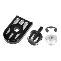F FIERCE CYCLE Seat Bolt 탭 나사 퀵 마운트 손잡이 너트 커버 키트 할리 데이비슨 로드 킹 소프테일 19962020용